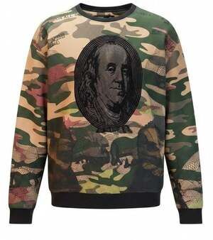 Hudson Outerwear Benjamin Camo Sweatshirt Sz 3X